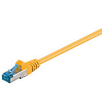 Goobay Câble RJ45 catégorie 6a S/FTP 3 m (Jaune) Goobay Câble RJ45 catégorie 6a S/FTP 3 m (Jaune)