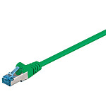Goobay Câble RJ45 catégorie 6a S/FTP 5 m (Vert) Goobay Câble RJ45 catégorie 6a S/FTP 5 m (Vert)