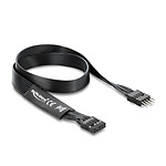 DeLock Câble plat audio HD - 50 cm