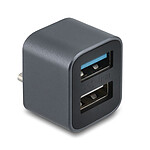 DeLock Mini Hub USB 10 Gbps Type-C vers USB-A 10 Gbps et USB-A 2.0