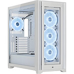 Corsair iCUE iCUE 5000X RGB QL Edition (Blanc) Corsair iCUE iCUE 5000X RGB QL Edition (Blanc)
