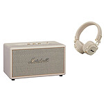 Marshall Stanmore IV Crème + Marshall Major V Crème