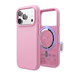 Elago Coque en silicone pour iPhone 17/18 Pro Rose vif
