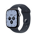 Apple Watch Series 12 GPS + Cellular 46 mm Céramique Bleu nuit Bracelet Sport Bleu marine S/M Apple Watch Series 12 GPS + Cellular 46 mm Céramique Bleu nuit Bracelet Sport Bleu marine S/M