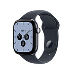 Apple Watch Series 12 GPS + Cellular 42 mm Céramique Bleu nuit Bracelet Sport Bleu marine M/L Apple Watch Series 12 GPS + Cellular 42 mm Céramique Bleu nuit Bracelet Sport Bleu marine M/L