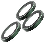InvisibleShield Glass Elite Camera Lens Rings Wild Green iPhone 18 Pro / 18 Pro Max