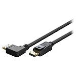 Goobay Câble DisplayPort 2.0/2.1 incliné (2m)