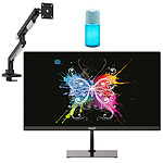 INOVU 23.8" LED - MB24 V3 + INOVU PREMIUM MOUNT LT10 Noir +  INOVU Kit de nettoyage KN200 PRO