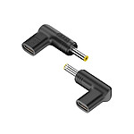 INOVU Adaptateur de charge USB-C avec câble 100W - Jack 5.5 x 2.5mm INOVU Adaptateur de charge USB-C avec câble 100W - Jack 5.5 x 2.5mm