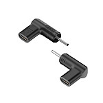 INOVU Adaptateur de charge USB-C avec câble 100W - Jack 3.0 x 1.1mm INOVU Adaptateur de charge USB-C avec câble 100W - Jack 3.0 x 1.1mm