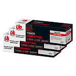 UPrint Pack de 3 toners compatibles Brother TN-248XLY (Jaune) UPrint Pack de 3 toners compatibles Brother TN-248XLY (Jaune)