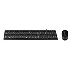 INOVU Pack clavier-souris AW10B (Noir) + INOVU AT200M (Noir)