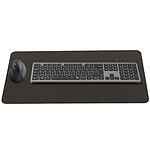 INOVU Pack clavier-souris AW10G (Gris/Noir) + INOVU EG200V LEFTY (Noir) + Desk Mat (Noir)
