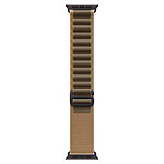 Apple Boucle Alpine Désert Finition Titane Noir 49 mm - L