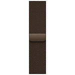 Apple Bracelet Milanais Bronze Sombre 42 mm