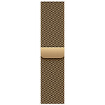 Apple Bracelet Milanais Or Brillant 42 mm