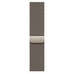 Apple Bracelet Milanais Naturel 46 mm - M/L