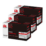UPrint Pack de 3 toners compatibles TN-3600XXL (Noir)