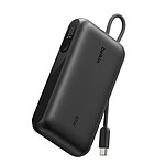 Belkin UltraCharge Powerbank 10K avec Câble et Ecran Intégrés (Noir)