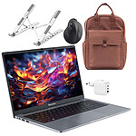 Blackview AceBook 6 R3 3300U 16/512 + Souris sans fil pour gaucher + Support pliable INOVU INSUTR16 + INOVU Blush Backpack (Marron) + INOVU Chargeur Secteur USB-C 70W GaN Blackview AceBook 6 R3 3300U 16/512 + Souris sans fil pour gaucher + Support pliable INOVU INSUTR16 + INOVU Blush Backpack (Marron) + INOVU Chargeur Secteur USB-C 70W GaN