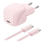 Belkin BoostCharge Chargeur Secteur USB-C Compact 30W (Rose) Belkin BoostCharge Chargeur Secteur USB-C Compact 30W (Rose)