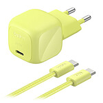 Belkin BoostCharge Chargeur Secteur USB-C Compact 30W (Vert) Belkin BoostCharge Chargeur Secteur USB-C Compact 30W (Vert)