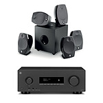 Yamaha RX-300A Noir + Focal Sib Evo 5.1 Noir