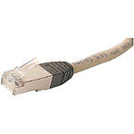 Câble RJ45 croisé catégorie 5e F/UTP 10 m (Beige)