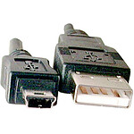 Cable USB 2.0 para periférico mini USB - 1,5 m
