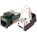 Embase RJ45 courte CAD Cat.6 - STP Blindée