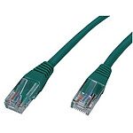 Cable RJ45 categoría 5e U/UTP 0,15 m (verde)