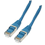 Cable RJ45 de categoría 6 F/UTP 10 m (azul)