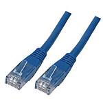Cable RJ45 de categoría 6 U/UTP 2 m (azul)