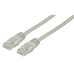 Cable RJ45 de categoría 5e U/UTP 30 m (beis)