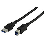 Câble USB 3.0 Type AB (Mâle/Mâle) - 3 m