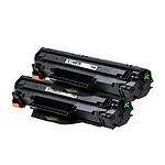 COMETE - HP 79A - Pack de 2 Toners Compatibles avec HP 79A CF279A pour Imprimante HP Laserjet Pro - Noir - Marque française