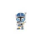 Star Wars - Pin pin's POP! émaillé Heavy Armor Mando 10 cm