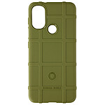 Avizar Coque pour Motorola Moto E40 E30 et E20 Design en Relief Souple Anti-trace Vert kaki