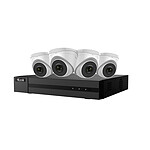 HiLook - Kit vidéosurveillance PoE 4 caméras 2MP