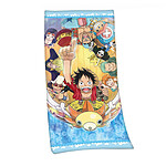 One Piece - Serviette de bain Straw Hat Pirates 75 x 150 cm