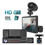 Avizar Dashcam Vidéo Full HD 1080p, 2x Caméras Avant et Arrière Caméra de Recul