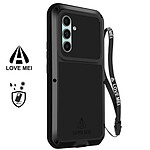 Love Mei Coque  pour Samsung A54 5G Intégrale Antichoc Antichute Etanche Noir