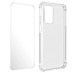 Avizar Pack Protection Xiaomi Redmi Note 10 Pro Coque Souple + Verre Trempé Transparent