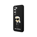 Karl Lagerfeld Coque pour Samsung Galaxy S23 Plus Ikonik NFT Noir