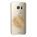LaCoqueFrançaise Coque Samsung Galaxy S7 360 intégrale transparente Motif Mandala Or Tendance