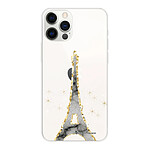 LaCoqueFrançaise Coque iPhone 12/12 Pro 360 intégrale transparente Motif Illumination de paris Tendance