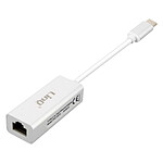 Adaptateur Ethernet vers USB-C Connexion Rapide Design Compact LinQ Blanc