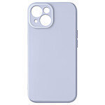 Avizar Coque Silicone pour iPhone 15 Caméra Protégée Doux au Toucher  Violet Lavande
