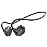 Écouteurs Bluetooth Design ouvert Contour d'oreilles Autonomie 6H Noir