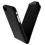 Avizar Etui Etui à Clapet vertical iPhone SE 2022 / 2020 et 8 / 7 - Protection Noir